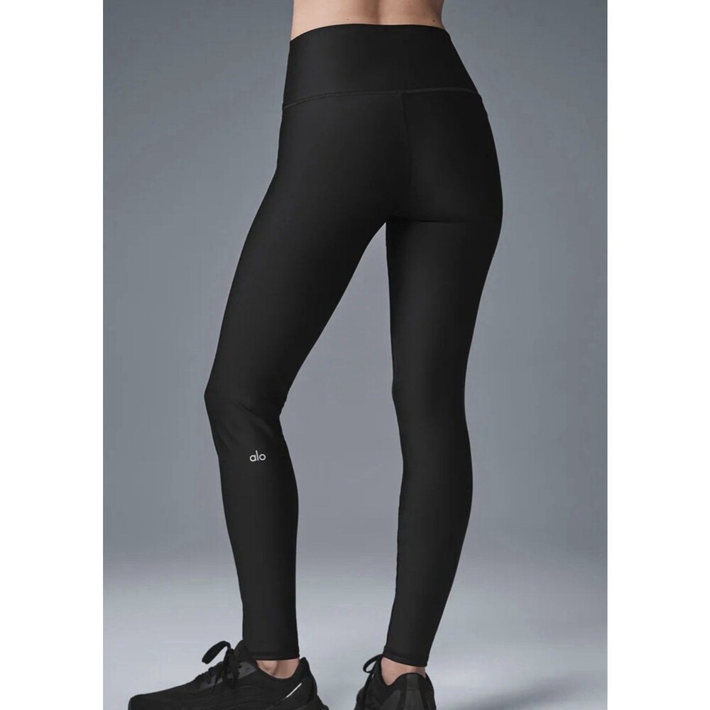 Alo Yoga Airlift 7/8 High-Waist Airlift Legging Size S Black Women Workout
